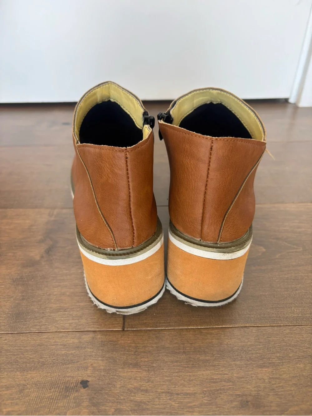 Wedge Bootie zip-On Shoe, 6.5